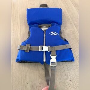 Infant Life Vest, USCG Approved Type III Life Jacket for Kids Under 30lbs